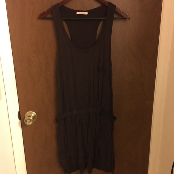 ALC Italian Brown Tank Dress - Picture 1 of 3